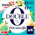 DOUBLE 0 VANILJE 4X125G YOPLAIT