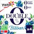DOUBLE 0 BLÅBÆR 4X125G YOPLAIT