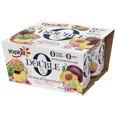 DOUBLE 0 FERSKEN/PASJON 4X125G YOPLAIT