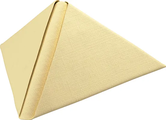 Serviett Dunilin 40cm Vanilje