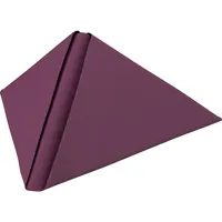 Serviett Dunilin 40cm Plum