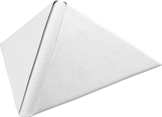 Serviett Dunilin 40cm Hvit