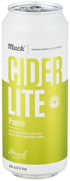 CIDER PÆRE LITE 0,50L BX MACK CIDER PÆRE LITE 0,50L BX MACK