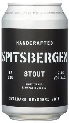 SPITSBERGEN STOUT 0.33L BX 7% SB SPITSBERGEN STOUT 0.33L BX 7% SB