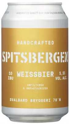 SPITSBERGEN WEISSBIER 0.33L BX 5.5% SPITSBERGEN WEISSBIER 0.33L BX 5.5%