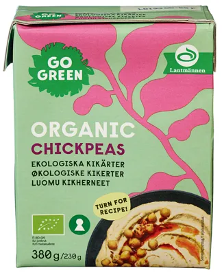 Gogreen Kikerter Økologisk 380g