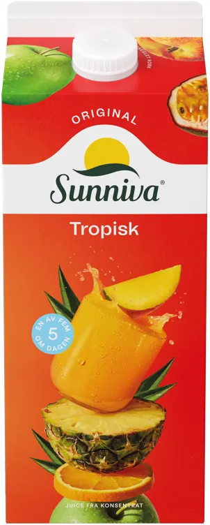 SUNNIVA TROPISK JUICE ORIGINAL 1.75L TINE SUNNIVA TROPISK JUICE ORIGINAL 1.75L TINE