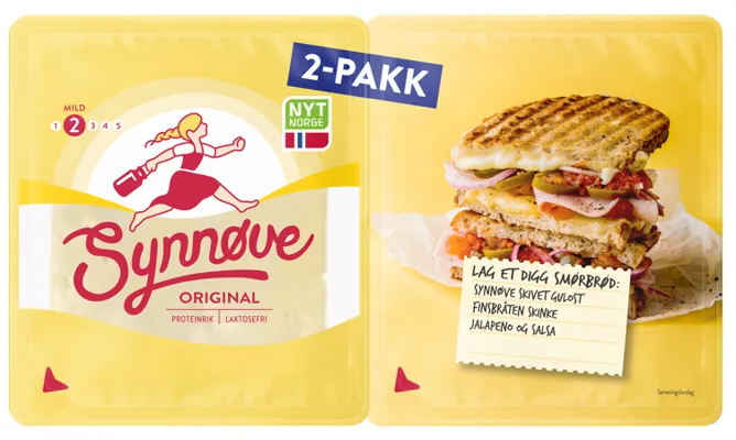 Synnøve Gulost Skivet 500g