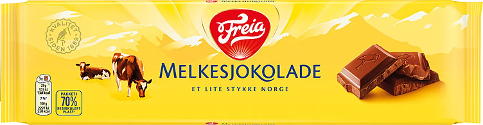 Melkesjokolade 200g Freia
