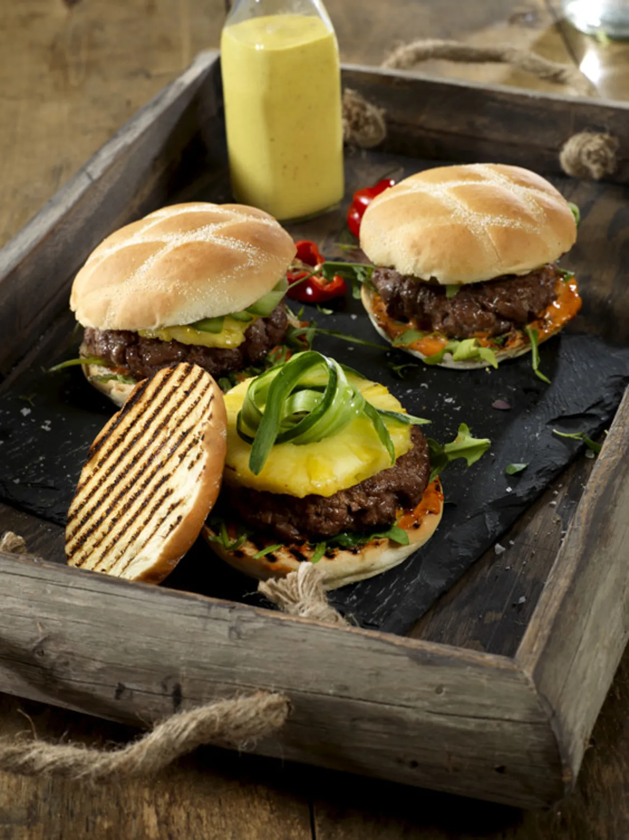 HAMBURGERBRØD BUFFALO 63GX60STK