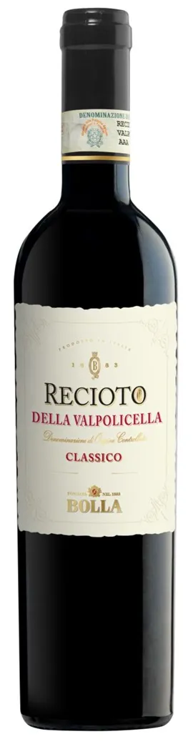 BOLLA RECIOTO VALPOLICELLA CLASSICO 14,5% 50CL BOLLA RECIOTO VALPOLICELLA CLASSICO 14,5% 50CL