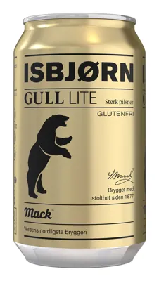 Mack Isbjørn Gull Lite 5 5 6p Bx24 5,5% 33cl