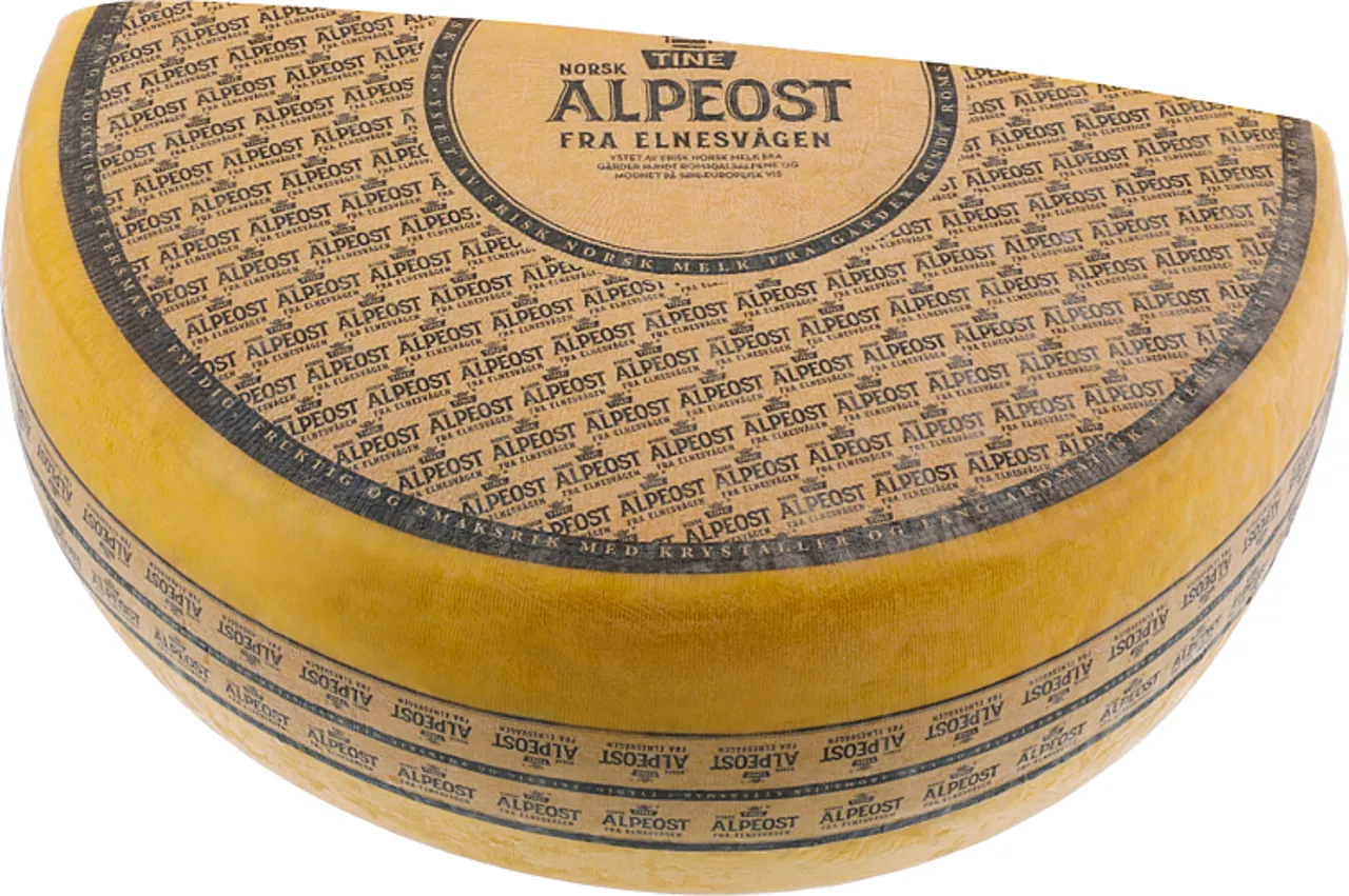 VELLAGRET NORSK ALPEOST 5KG TINE