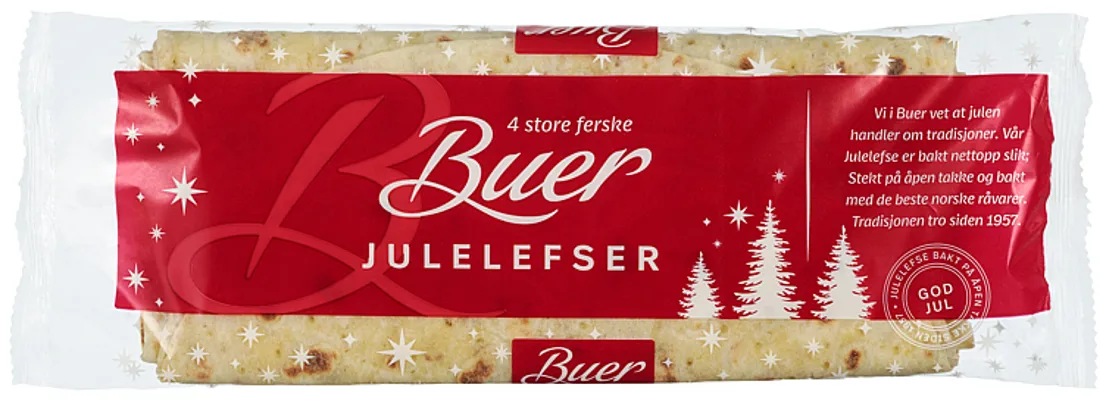 JULELEFSE 4STK 275G BUER JULELEFSE 4STK 275G BUER