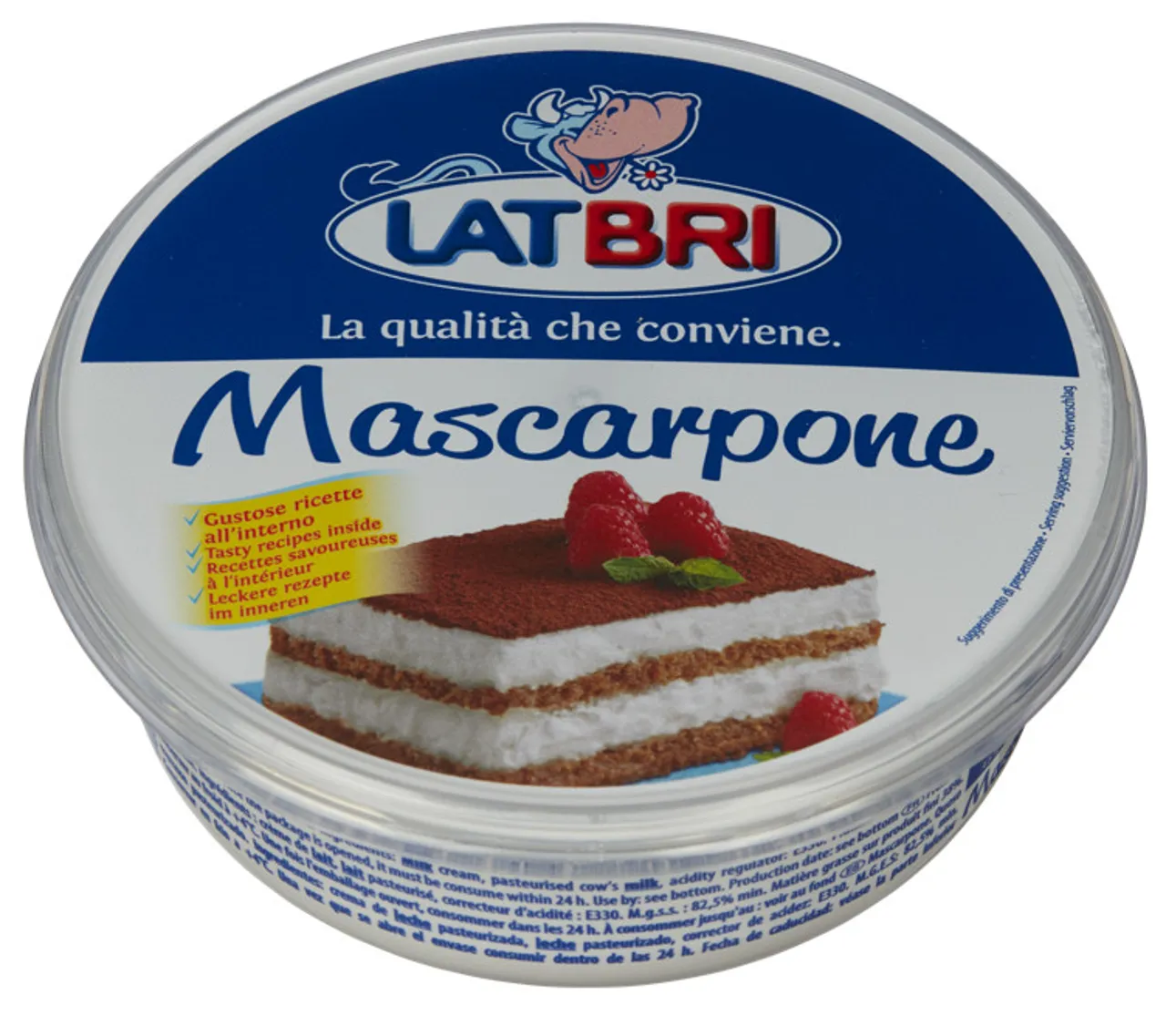 MASCARPONE 250G LATBRI