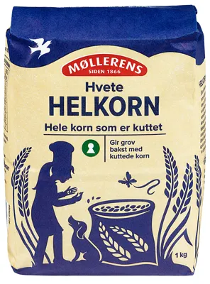 HVETE HELKORN 1KG MØLLERENS HVETE HELKORN 1KG MØLLERENS