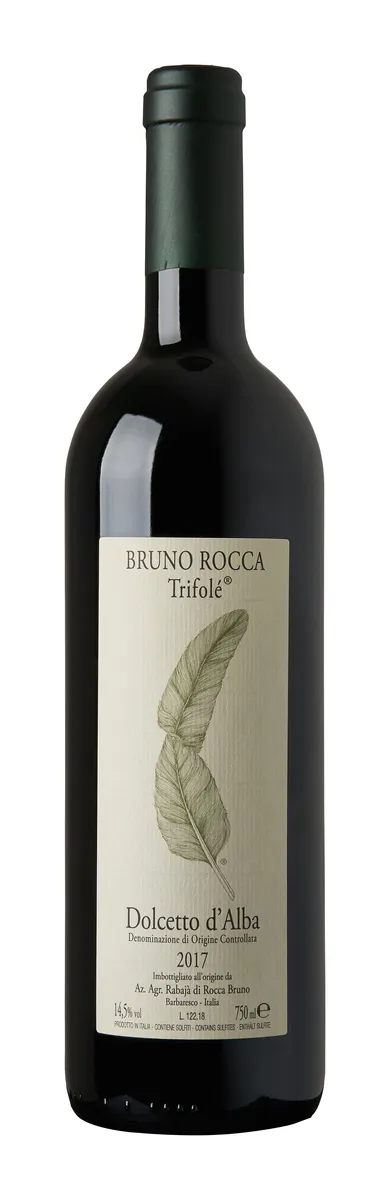 BRUNO ROCCA DOLCETTO D´ALBA TRIFOLÉ 13% 75CL BRUNO ROCCA DOLCETTO D´ALBA TRIFOLÉ 13% 75CL