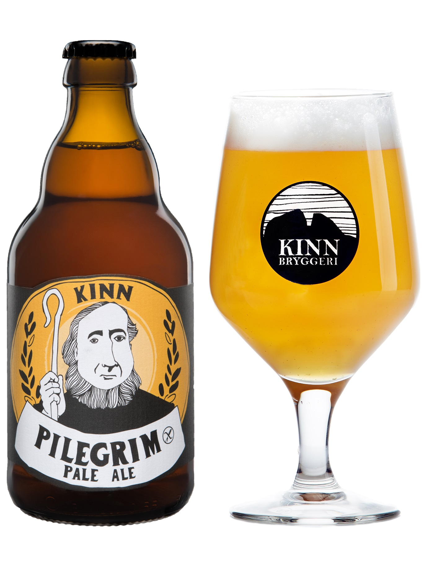 KINN PILEGRIM GLUTENFRI 4,5% 12X33CL