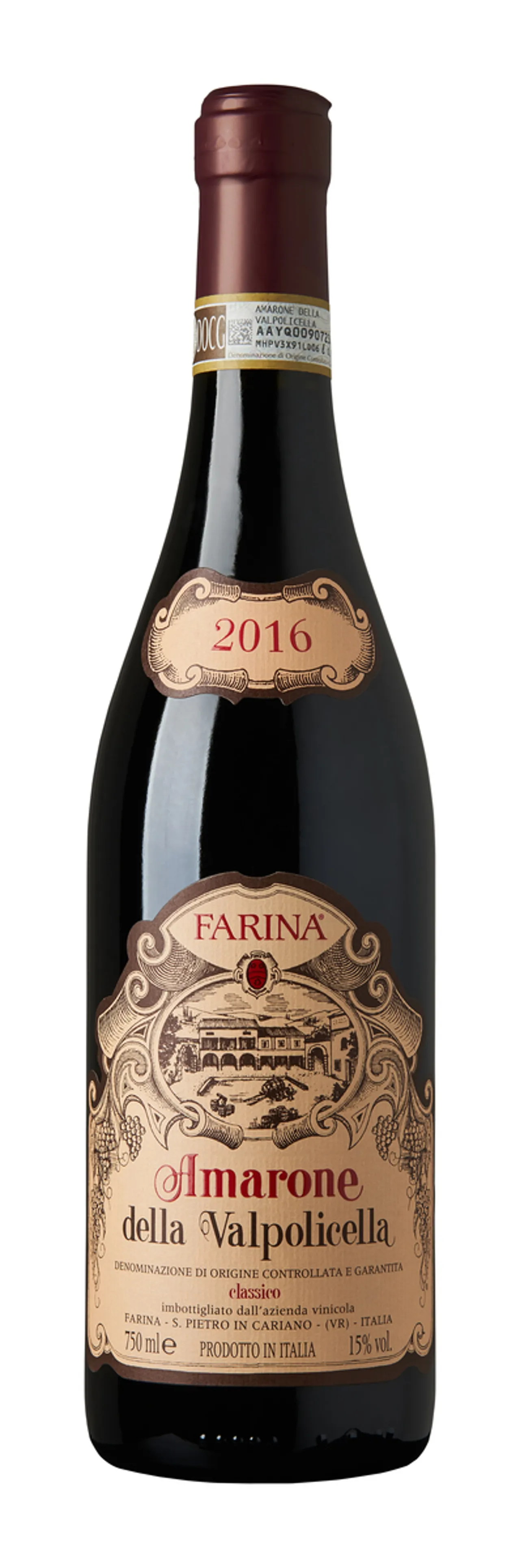 AMARONE VALPOLICELLA CLASSICO DOCG 15% 75CL