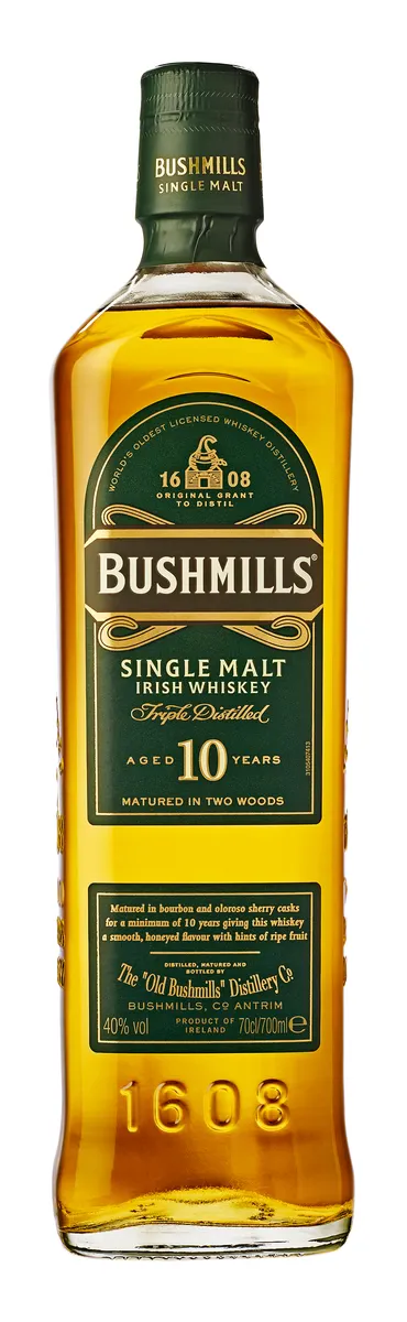 BUSHMILLS 10 YO 40% 70CL BUSHMILLS 10 YO 40% 70CL