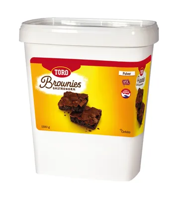 Toro Brownies Gastronorm 3x1.380kg