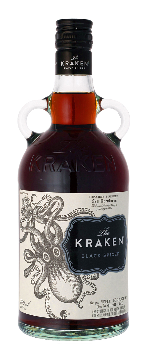 KRAKEN BLACK SPICED RUM 40% 70CL