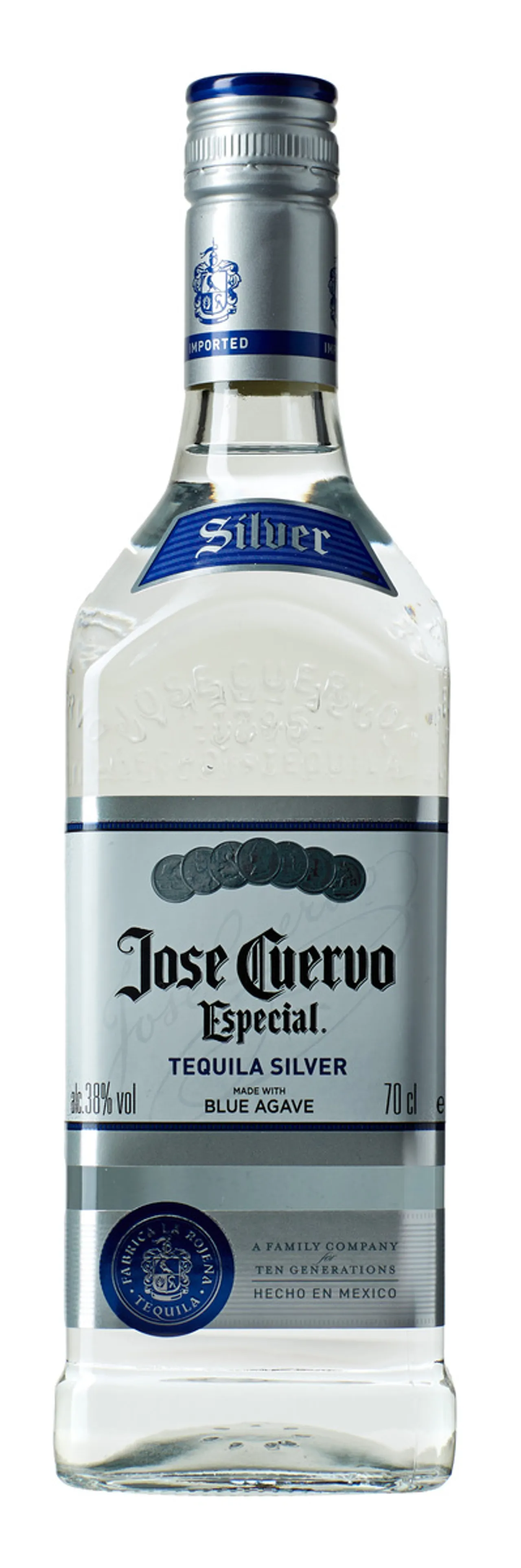 JOSE CUERVO ESPECIAL SILVER 38% 70CL