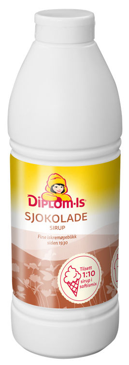 SJOKOLADESIRUP 0.8L DIPLOM-IS