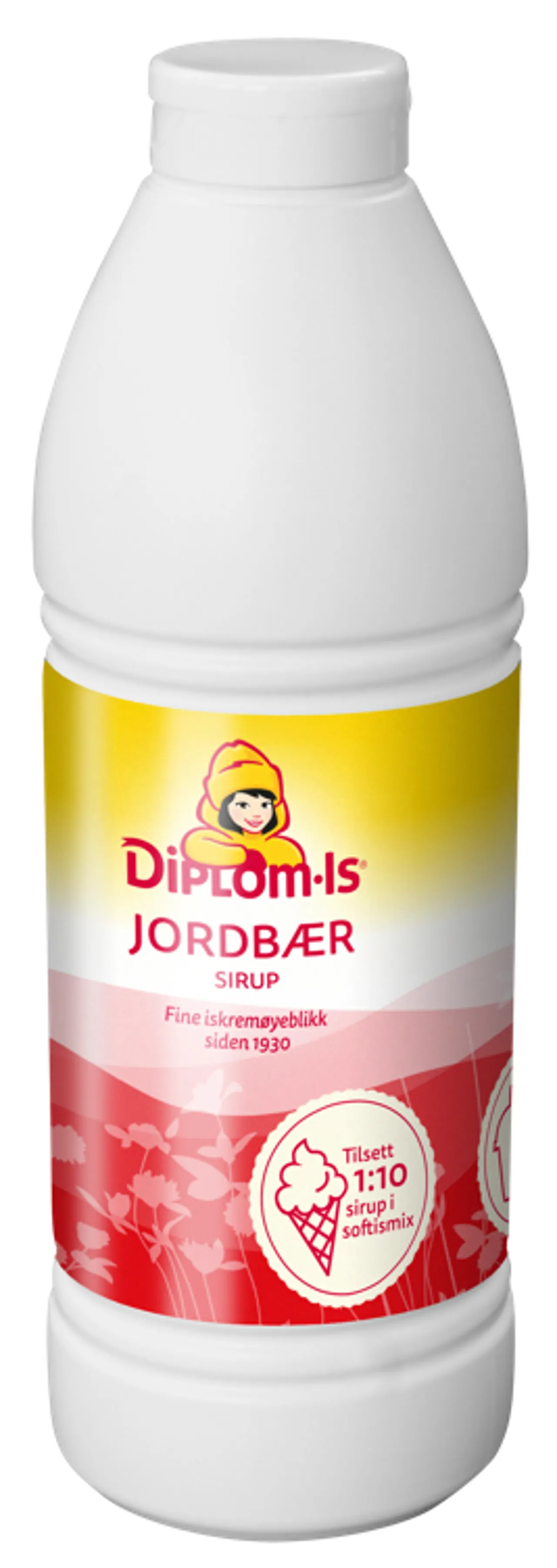 JORDBÆR SIRUP 0.8L DIPLOM-IS