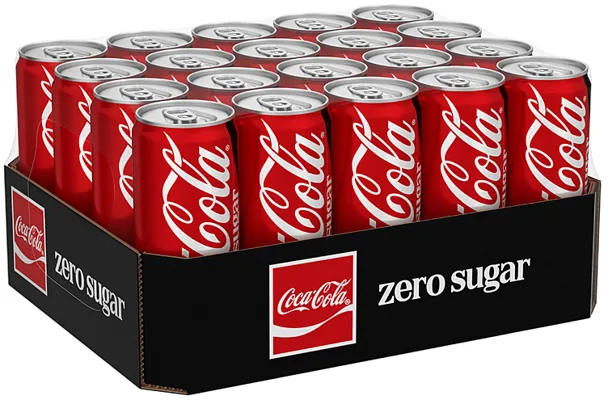 Coca-Cola Zero Sugar 330ml Sleek