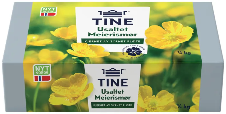 Tine Usaltet Meierismør 250g