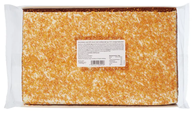 Gulrotkake Langpanne 1400g Bakeverket