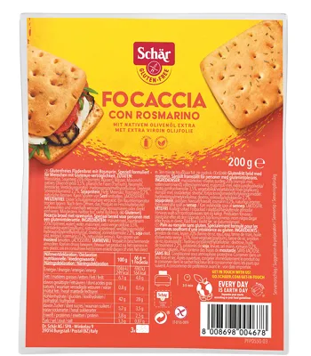 SCHÄR FOCACCIA 200G SCHÄR FOCACCIA 200G