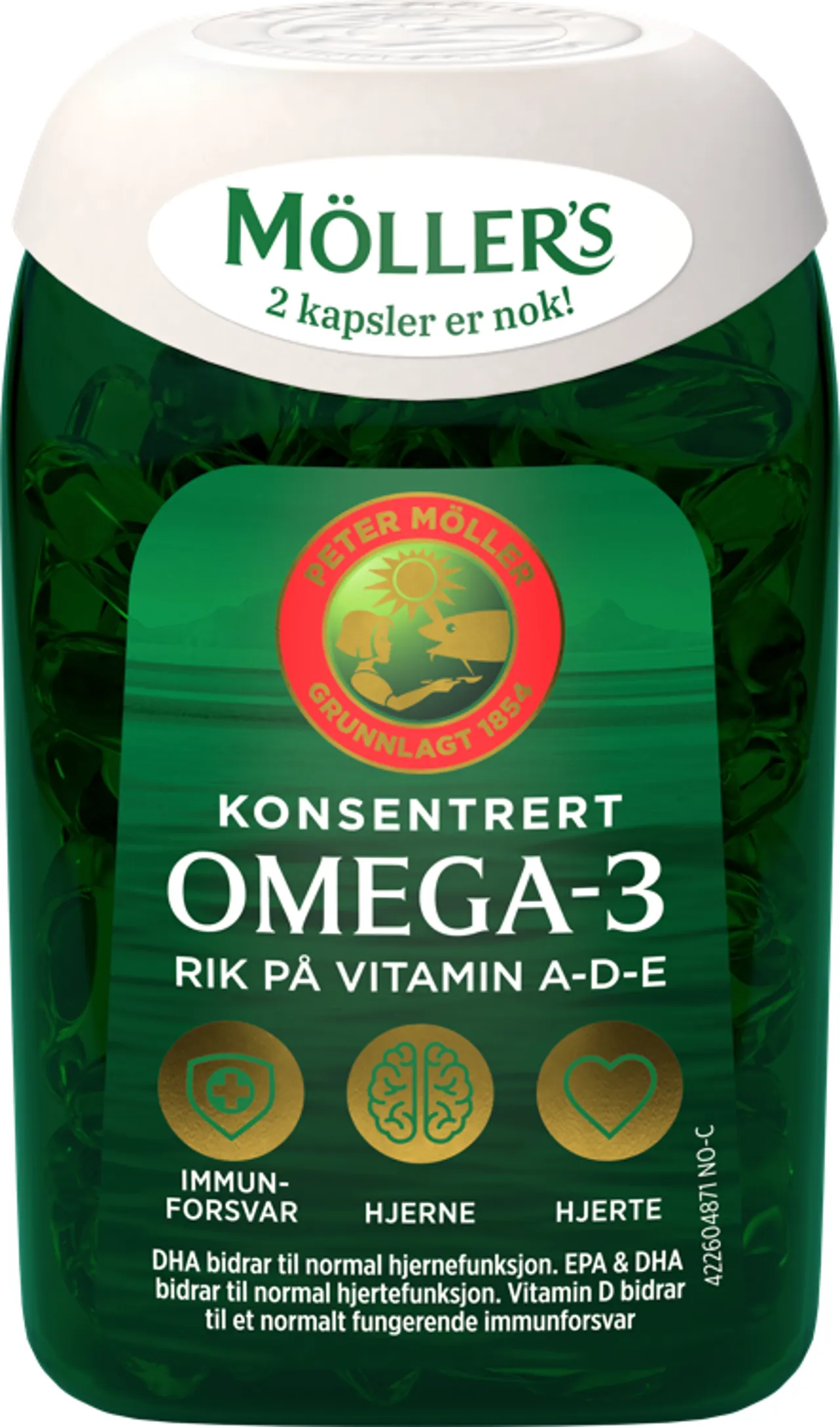 MÖLLER’S DEN ORIGINALE OMEGA-3 112 STK