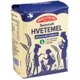 HVETEMEL SAMMALT GROVMALT, 1KG MØLLERENS