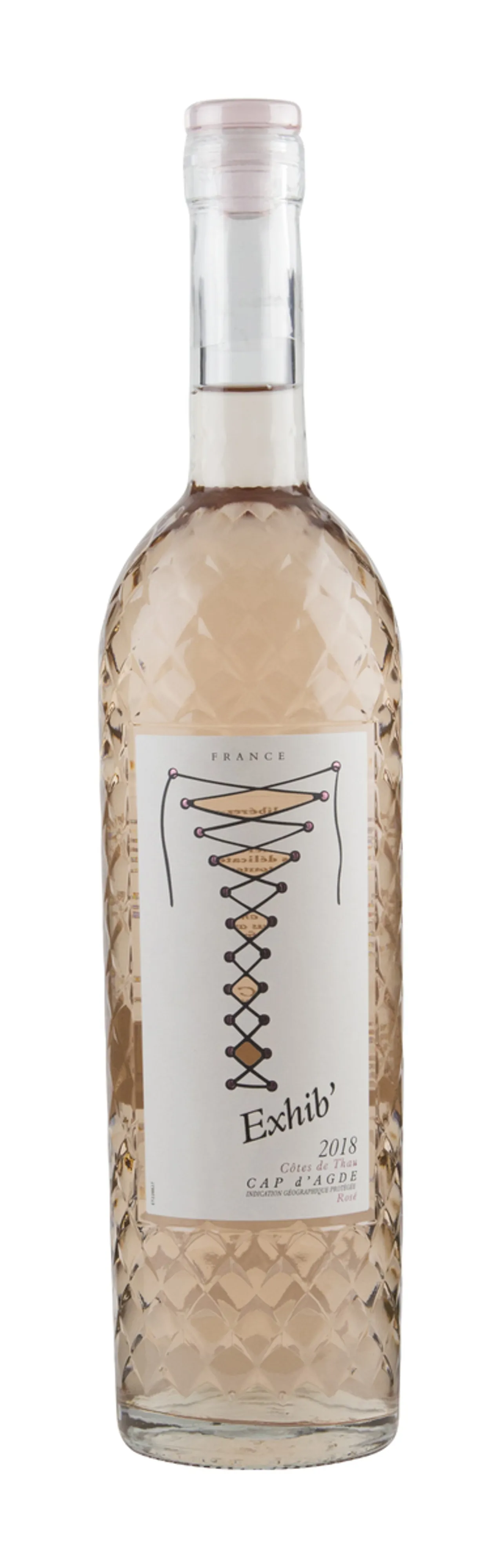 EXHIB COTES DE THAU CAP D'AGDE 12,5% 75CL