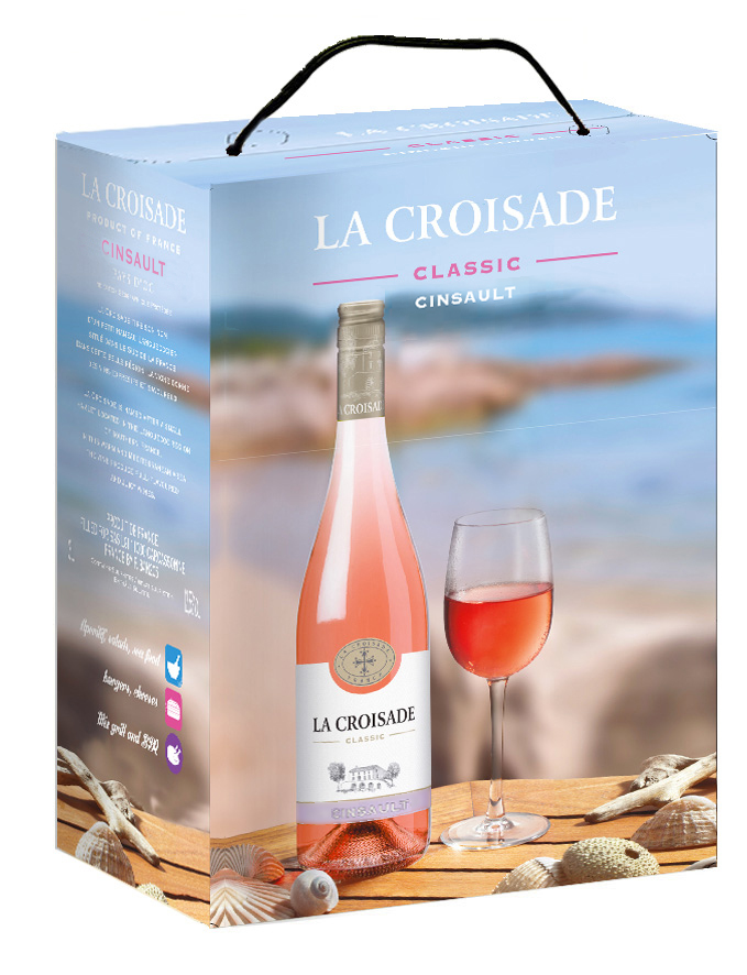 LA CROISADE CLASSIC ROSE BIB 12% 3L