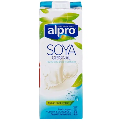 SOYADRIKK ORIGINAL M/KALSIUM 1L SOYADRIKK ORIGINAL M/KALSIUM 1L