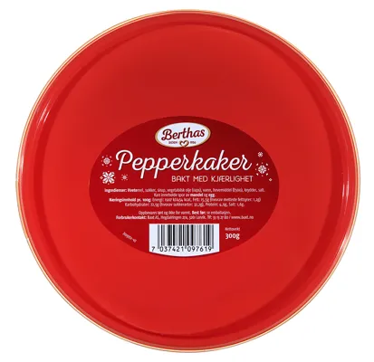 PEPPERKAKER 300G BERTHAS PEPPERKAKER 300G BERTHAS
