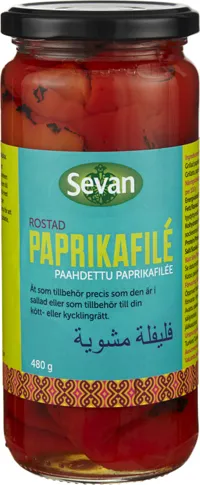 Paprikafilé Bakt/Grillet 480g Sevan/Slåtto