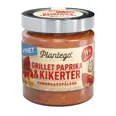 PLANTEGO' GRØNNSAKSPÅLEGG GRILLET PAPRIKA OG KIKERTER 165G