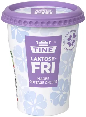 LAKT.FRI MAGER COTTAGE CHEESE 400G TINE LAKT.FRI MAGER COTTAGE CHEESE 400G TINE