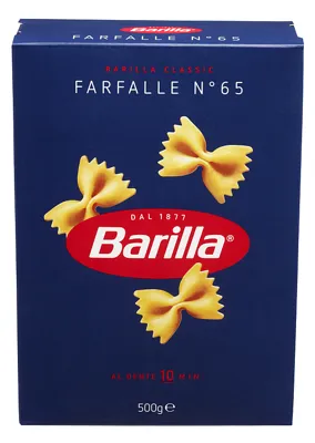 BARILLA PASTA FARFALLE 12X500G BARILLA PASTA FARFALLE 12X500G