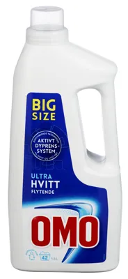 Omo Ultra Hvitt Flytende 1.5l