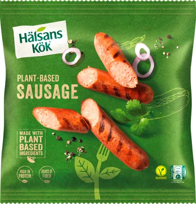 PLANT-BASED SAUSAGE 300G HÄLSANS KÖK PLANT-BASED SAUSAGE 300G HÄLSANS KÖK