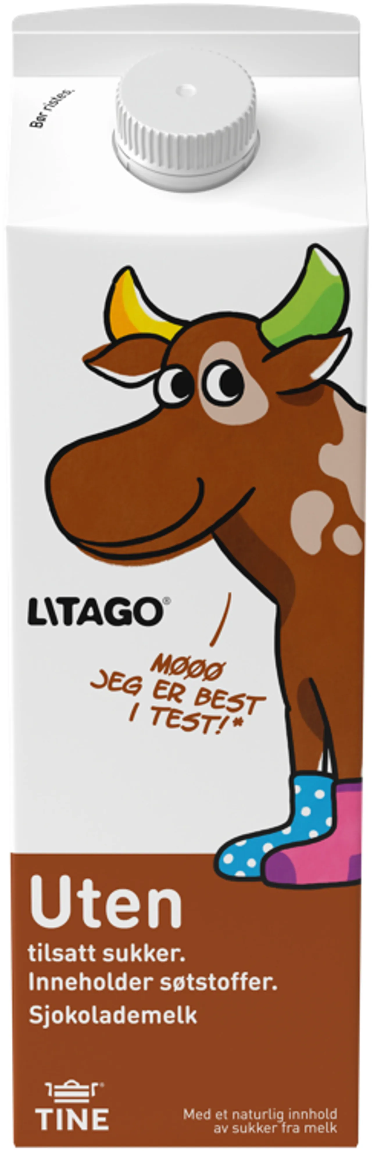 LITAGO SJOKO UTEN 1/2L TINE