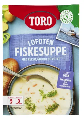 TORO LOFOTEN FISKESUPPE 70G TORO LOFOTEN FISKESUPPE 70G