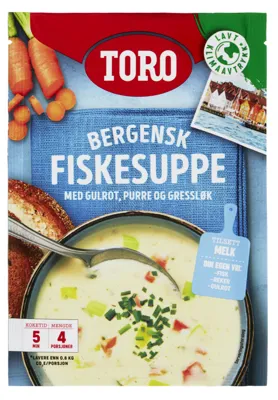 BERGENSK FISKESUPPE 81G TORO BERGENSK FISKESUPPE 81G TORO