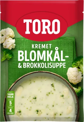 Blomkål/Brokkolisuppe 65g Toro
