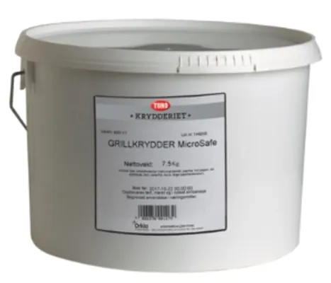 TORO KRYDDERIET GRILLKRYDDER 7.5KG TORO KRYDDERIET GRILLKRYDDER 7.5KG